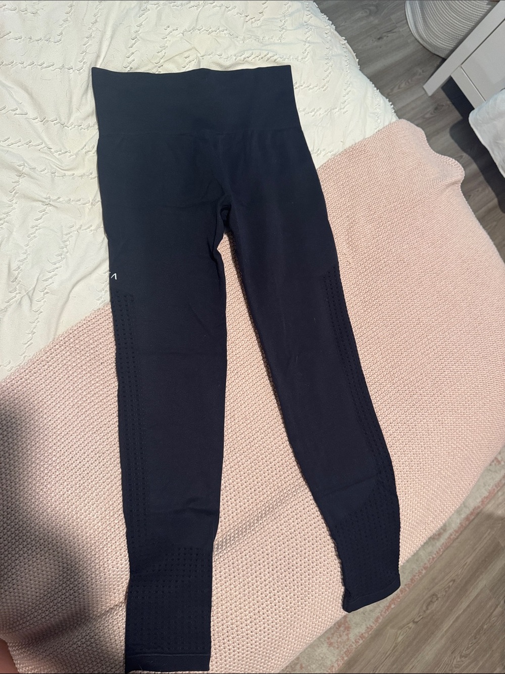 ACTA Seamless High-Waist Black Performance Leggings